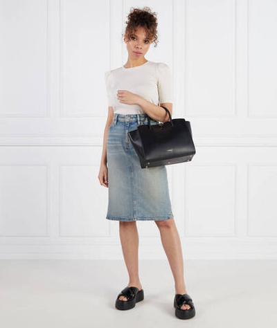 Юбка DANIELA-KNEE-PENCIL LAUREN RALPH LAUREN - голубой(200889769)