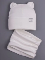 Шапка детская со снудом осенняя