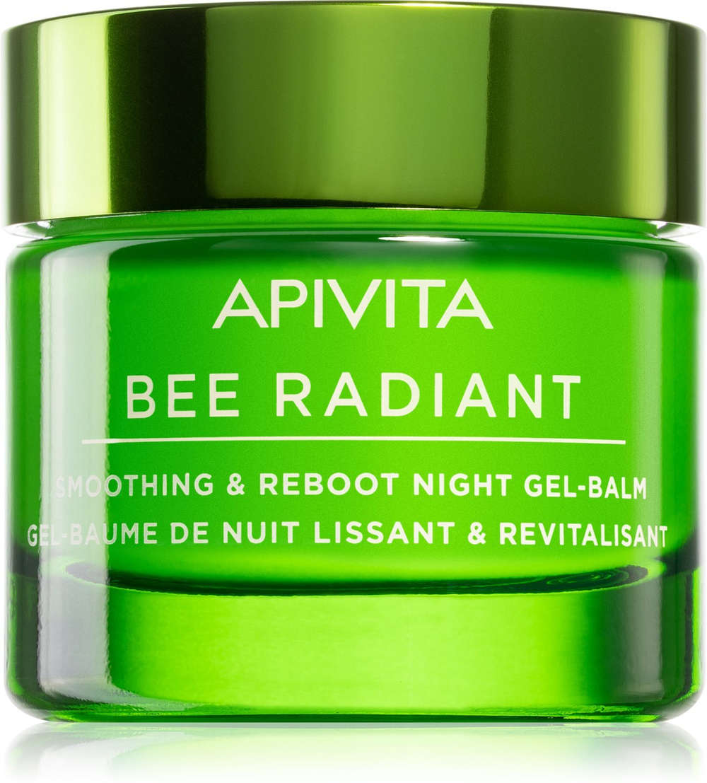 Apivita Bee Radiant - детоксицирующий и разглаживающий гель-бальзам на ночь /   50  ml  / GTIN 5201279091507