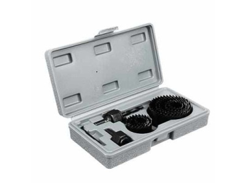 Набор кольцевых пил Ермак 19- 64мм 12 предметов пластиковый кейс