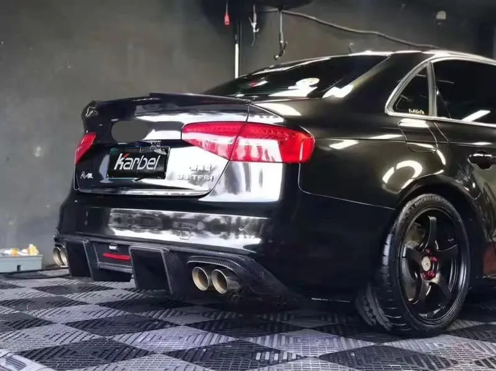 Карбоновый диффузор для AUDI S4 & A4 S LINE 2013-2016 B8.5 Ауди