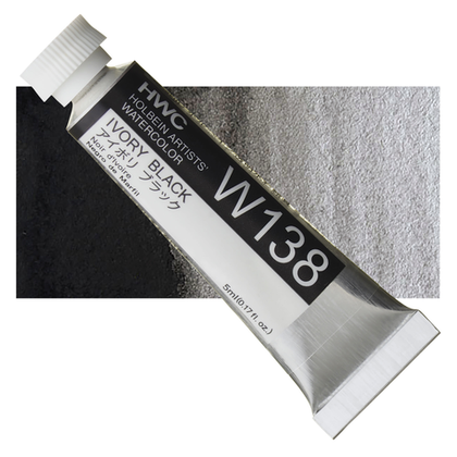 Акварель Holbein 5 мл. 138 [A] Ivory Black