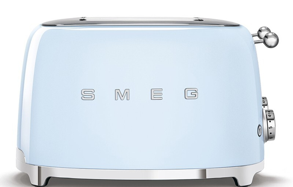 Тостер Smeg TSF03PBEU, пастельный голубой