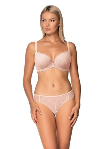 Трусики-бразилиана Lidia (Размер: S) (Цвет: пудровый)