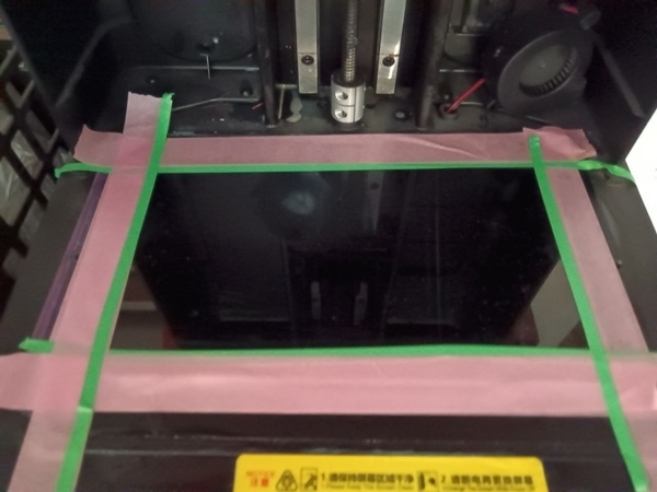 Как очистить экран 3д принтера если залил смолой?LCD clean halot mage экран