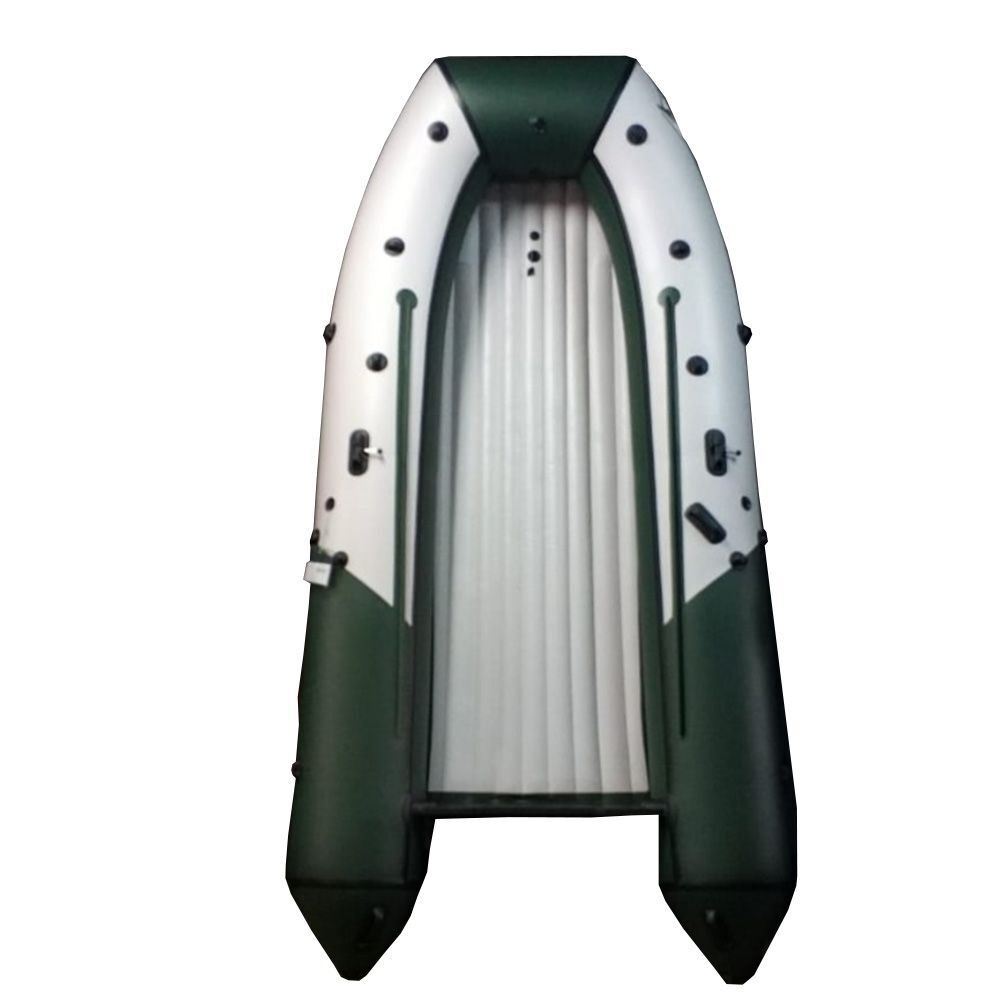 Лодка пвх orca (орка) gt 420 нд (цвет: белый/зелёный)