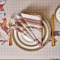 НАБОР САЛФЕТОК 2 ШТ "PASSAGE",40Х40СМ, 100% ХЛОПОК, КАПУЧИНО,ТВИЛ