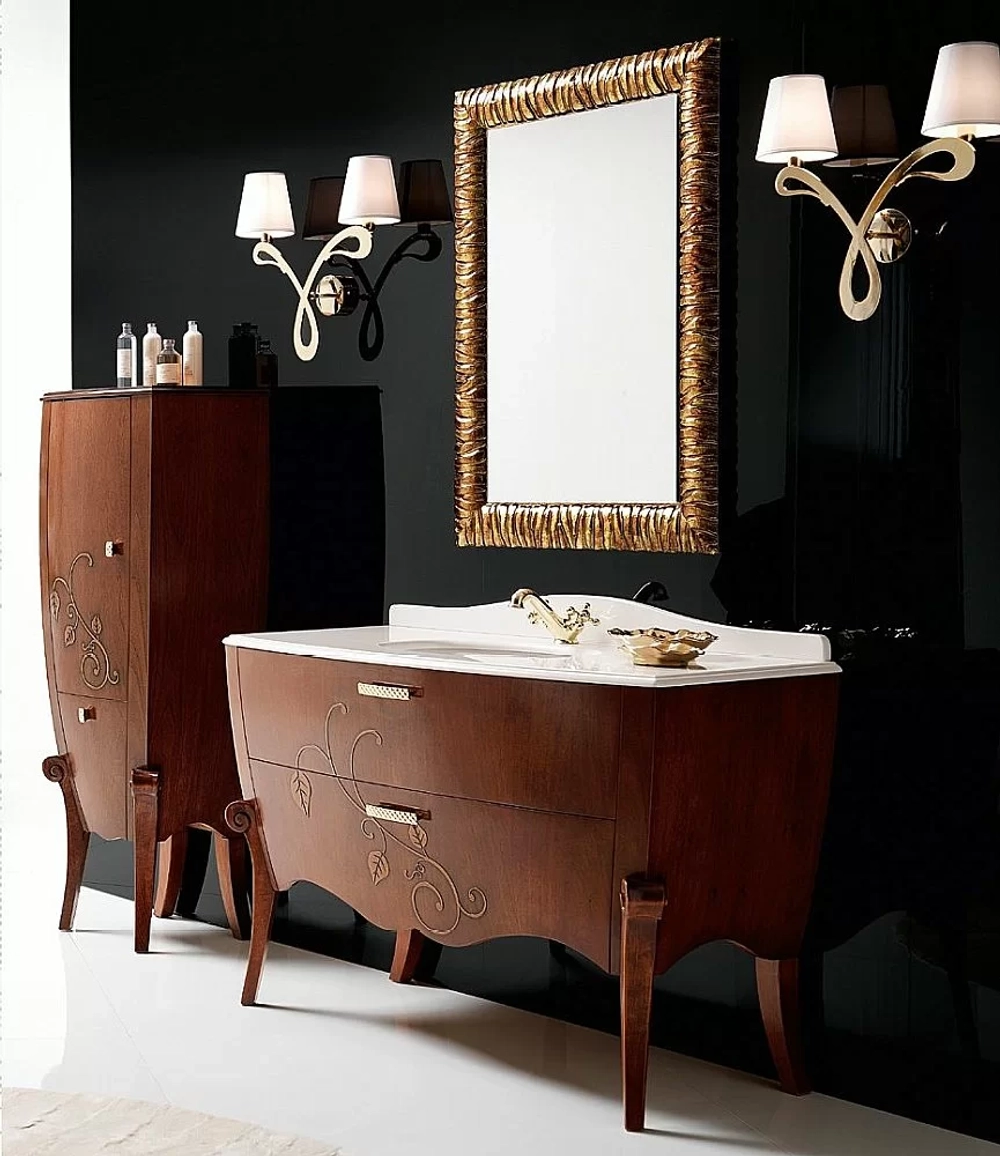 Зеркало Cezares Cavalli CAVALLI 1200x30x750 золото