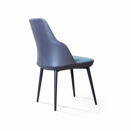 Стул Frank, рогожка комби синий