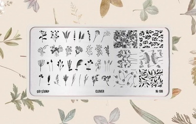 Пластина для стемпинга Go! Stamp 199