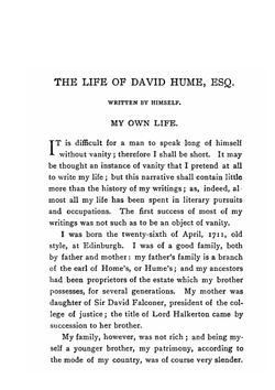 An Enquiry Concerning Human Understanding. and selections from a treatise of human nature | D. Hume