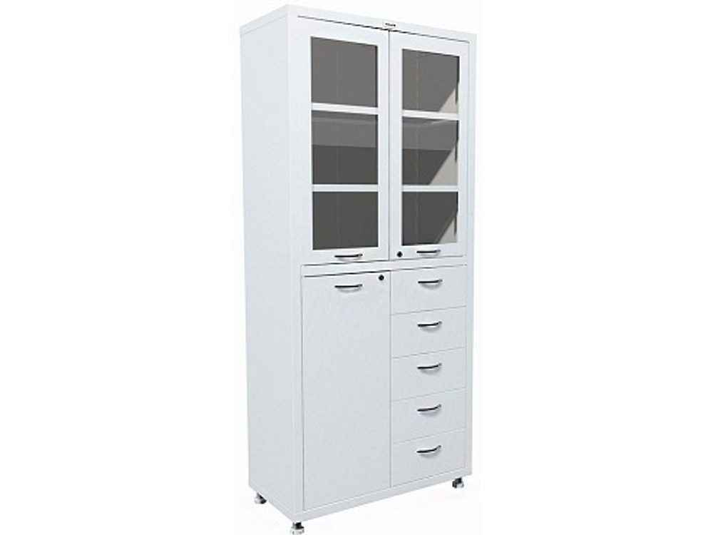 Шкаф медицинский МД 2 1780 R-5 1750/1850x800x400