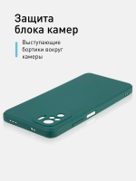 Чехол ROSCO для Xiaomi Redmi Note 10;Xiaomi Redmi Note 10S;Poco M5s оптом (арт. XM-RN10-COLOURFUL-DARKGREEN)