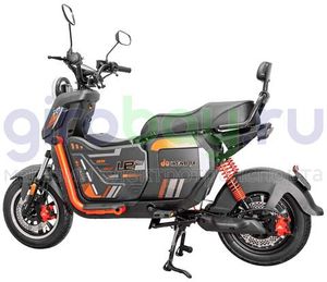 Электроскутер WENBOX U2 PRO 1500W (60V/30Ah) - Чёрный фото №6