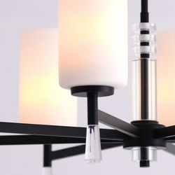 Люстра на штанге ILLUMICO IL2218 IL2218-8PLS-24 HIGHBALL