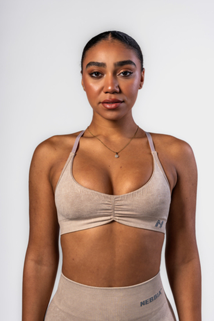 Топ Medium-Support Sports Bra TOTALLY SEAMLESS 305 Кремовый