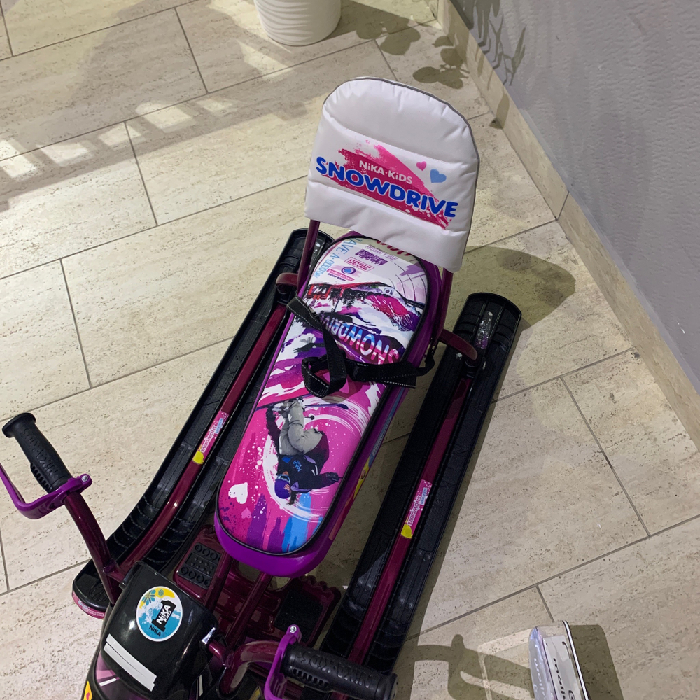 Снегокат "Snowpatrol" сиреневый (СНД2/SL)