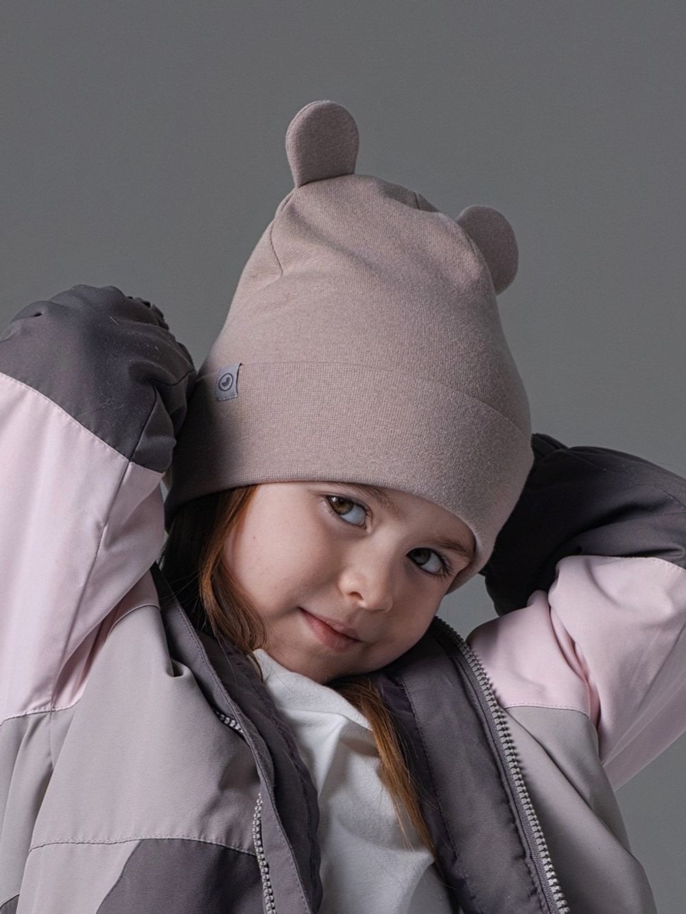 Шапка трикотажная (Какао) ТЕДДИ