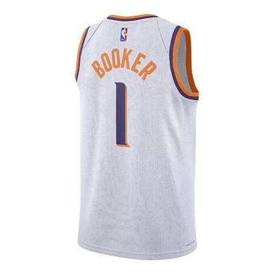 Баскетбольная джерси Nike Dri-FIT NBA Swingman Association Edition Jersey 2023/24 Phoenix Suns Kevin Booker White