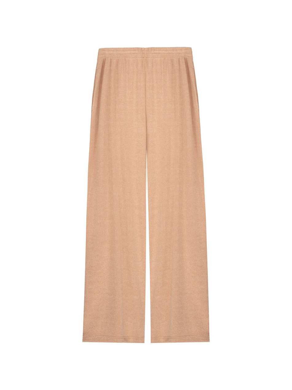 Брюки на резинке из тонкого трикотажа