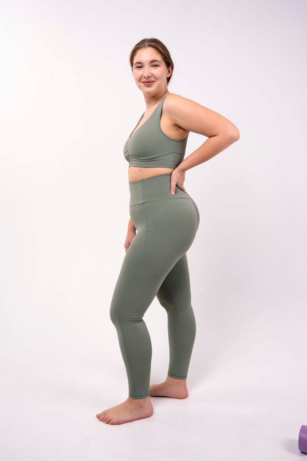 Спортивные леггинсы из бифлекса