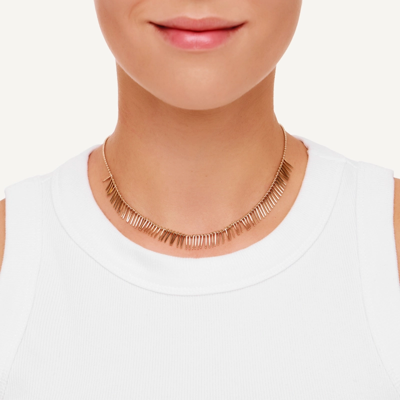 Колье Золотой Каскад