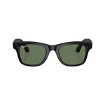 Умные очки Ray-Ban Wayfarer Matte Black / Transitions Graphite Green, 155-53