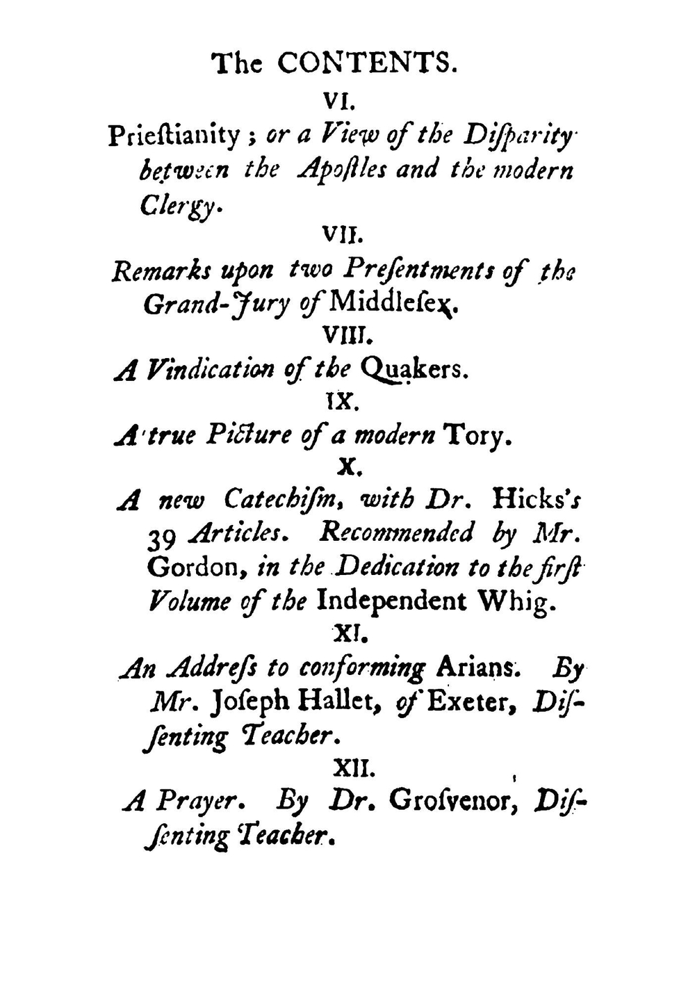 A Cordial for Low Spirits. Being a Collection of Curious Tracts, Volume 2 | Thomas Gordon