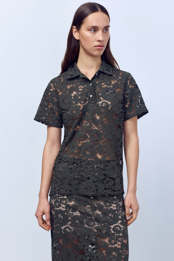 Поло из кружева