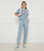 Футболка Guess Jeans - голубой(W5GI20 KCTG1)