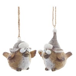 GAEM Фигурка декоративная подвесная "Птичка", L5 W5,5 H5 см, 2в.