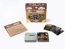 Настольная игра Мими Мемо «Домашние животные мамы, папы и детишки»