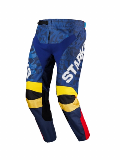 Штаны детские Base Cross KIDS, Синий/Красный (M/24) STARKS