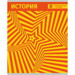 Тетрадь предметная А5 История 40л клетка "Абстракция Грин" (Академия Групп)