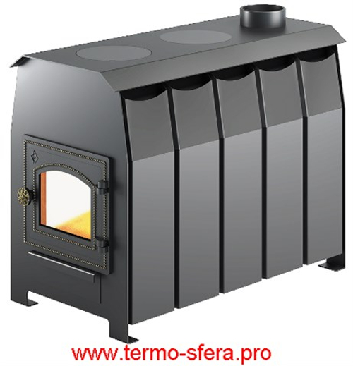 Печь отопительная Везувий "Комфорт 300" (ДТ-3С)