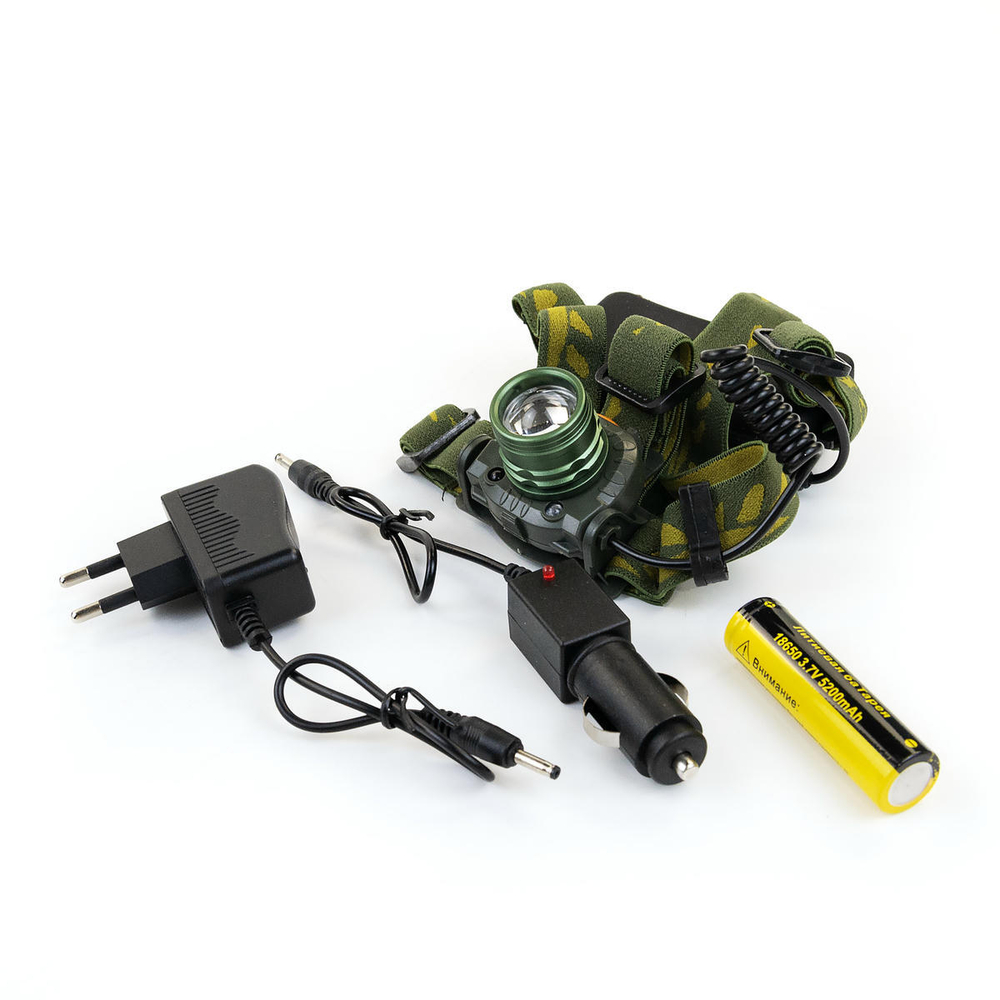 Фонарь налобный HT-427