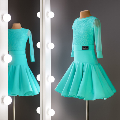 Laura 24-01-01-С | Платье для спортивных бальных танцев | Vasileva Dance