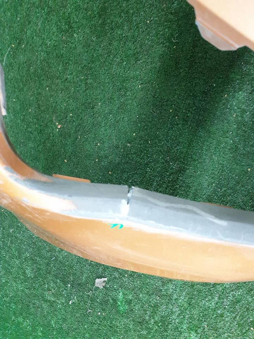 Бампер передний Kia Rio 4 FB (2017-2020) седан