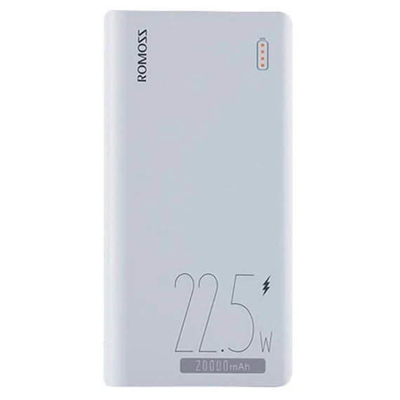 Внешний аккумулятор Romoss Sense 6F 20000mAh 3A PD 4xUSB белый