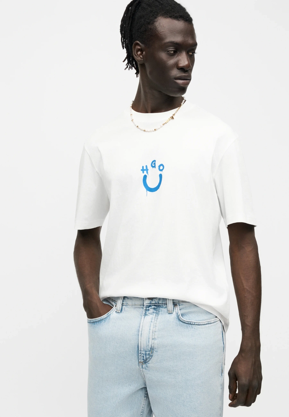 Футболка Hugo NORIZOM - White