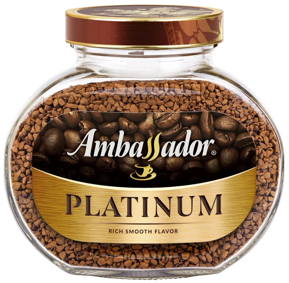 Кофе Амбасадор Платинум ст/б 95г