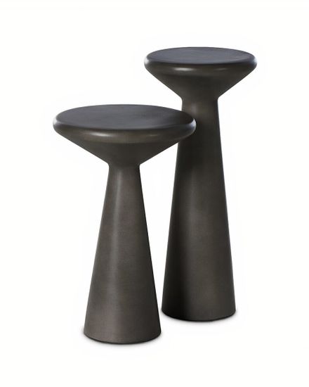 Комплект чёрных приставных столиков “Сомерсет”