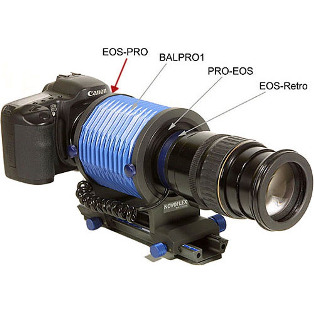NOVOFLEX Adapter ring to connect camera end of EOS-RETRO to BALPRO Переходник
