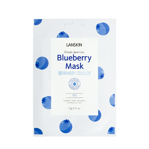 Маска тканевая LanSkin с голубикой 21 г