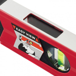 Уровень алюминиевый магнитный, 2000 мм, фрезерованный, 3 глазка (1 зеркальный) усиленный Matrix