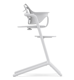 Стульчик для кормления Cybex Lemo 4 в 1 с мягкими чехлами Comfort Inlay All White/Stunning Black