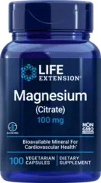 Magnesium (Citrate) 100 мг 100 капсул Life Extension