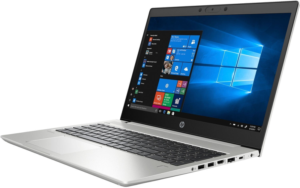 Ноутбук HP ProBook 455/ Ryzen 3 4300U /8Gb /SSD 256Gb /AMD Radeon Graphics /15.6 FHD IPS BT Cam / Win10Pro /Серебристый 455 G7 1L3U0EA