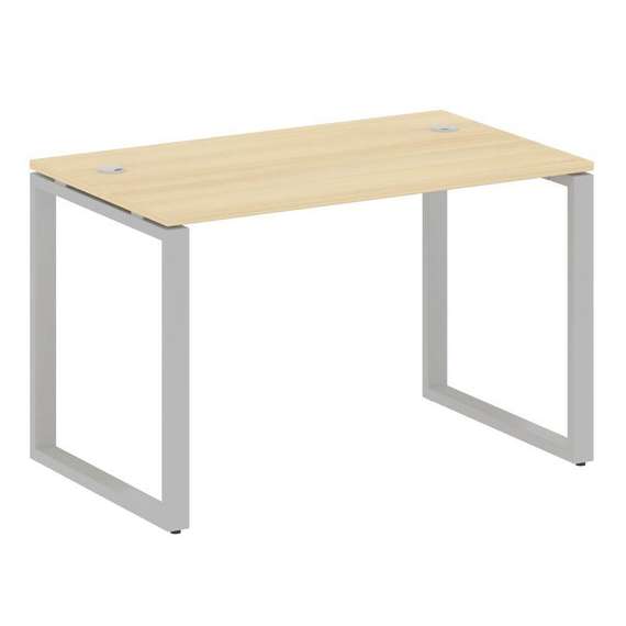 Metal System Стол письменный на О-образном м/к БО.СП-2 Акация Лорка/Металл Серый 1200*720*750