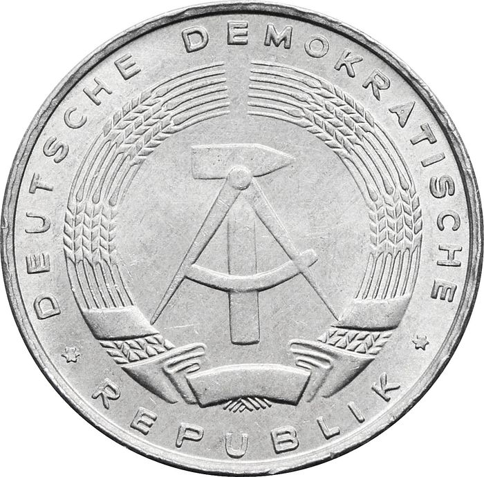 5 пфеннигов 1968 Германия (ГДР) XF